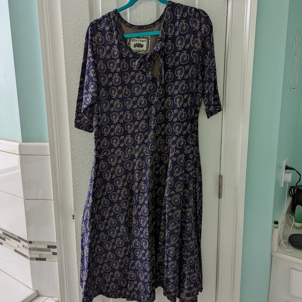 Effie's Heart Bicycle Print Dress